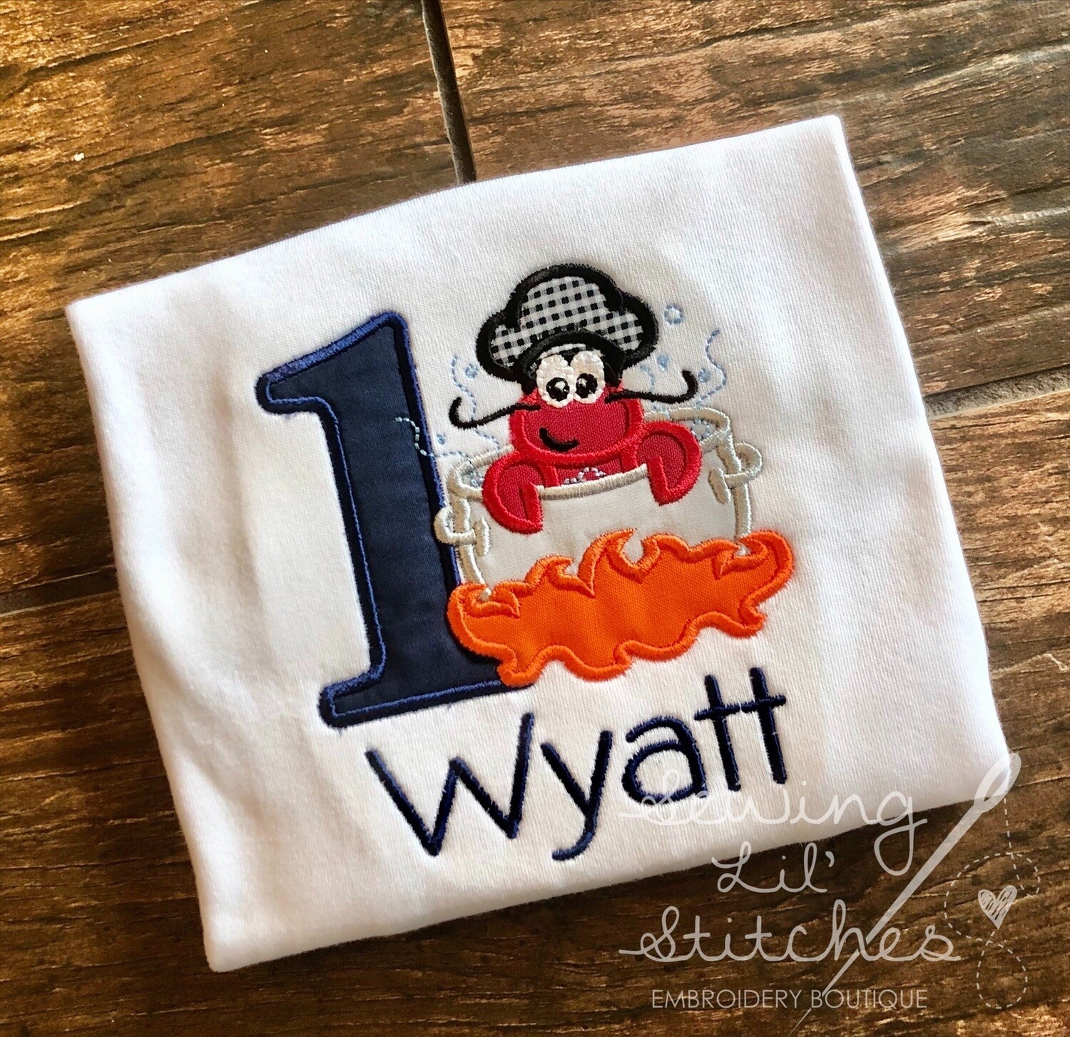 Crawfish Birthday Shirt