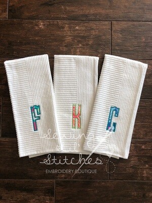 Lilly Pulitzer Initial Towel