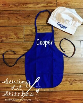 Child’s Apron &amp; Chef Hat