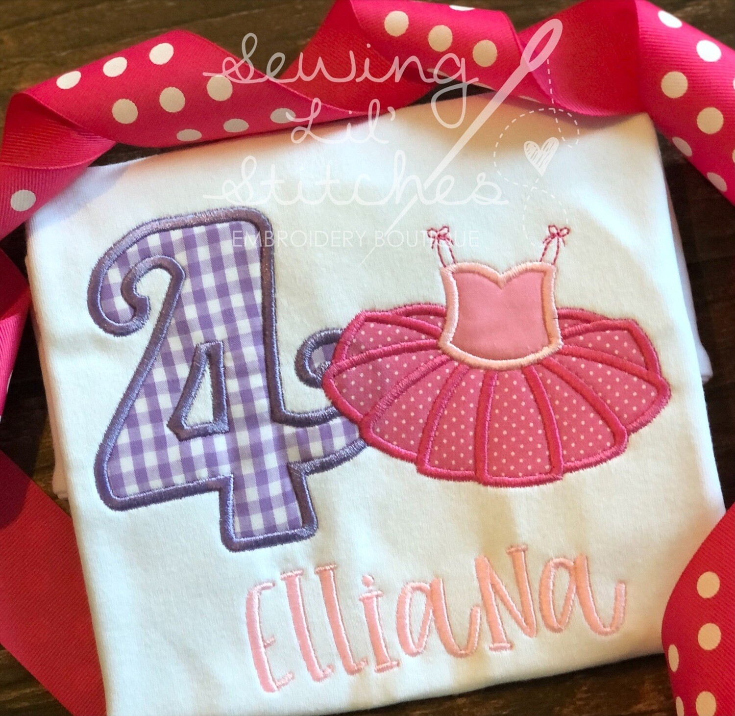 Tutu Birthday Shirt