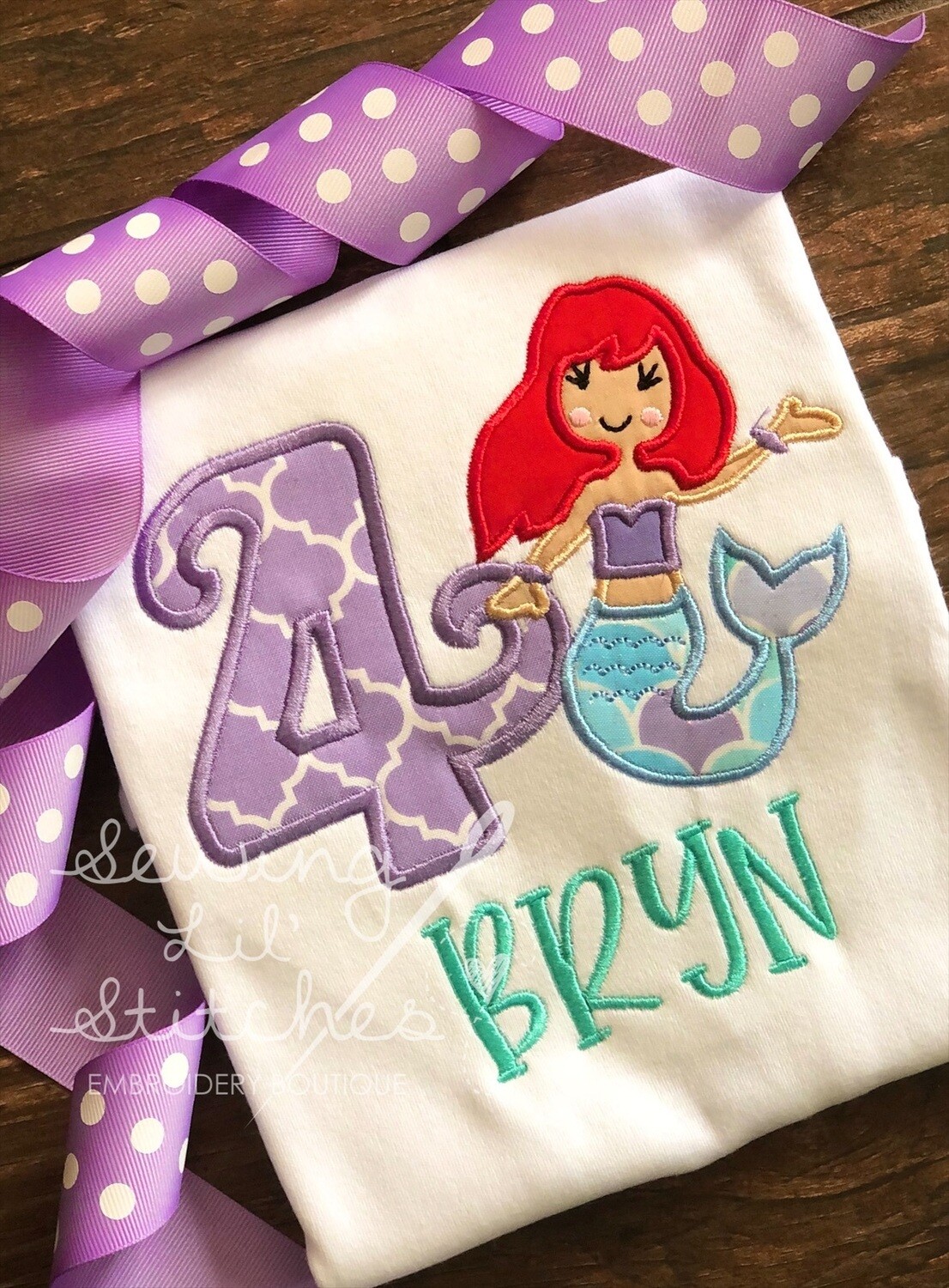Mermaid Birthday Shirt
