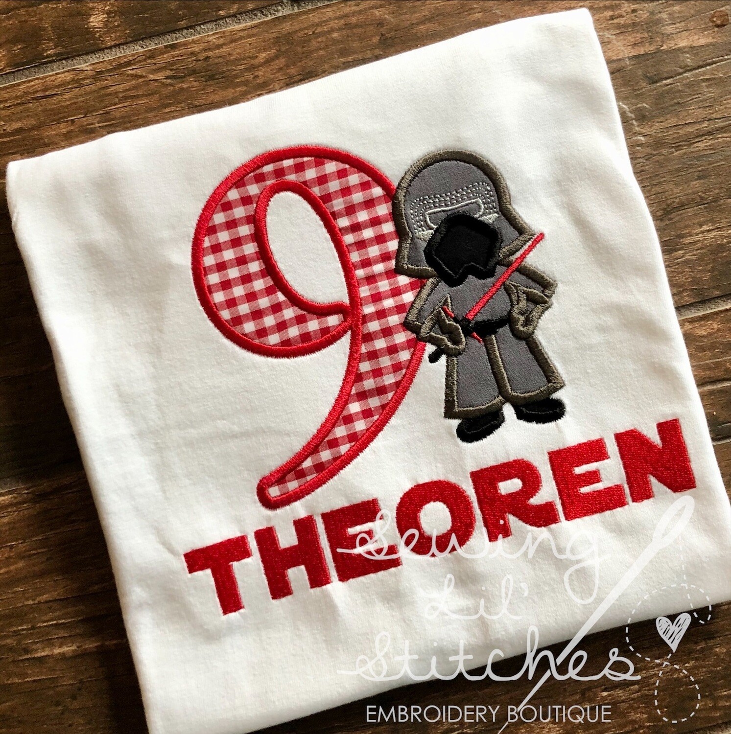 Kylo-Ren Birthday Shirt