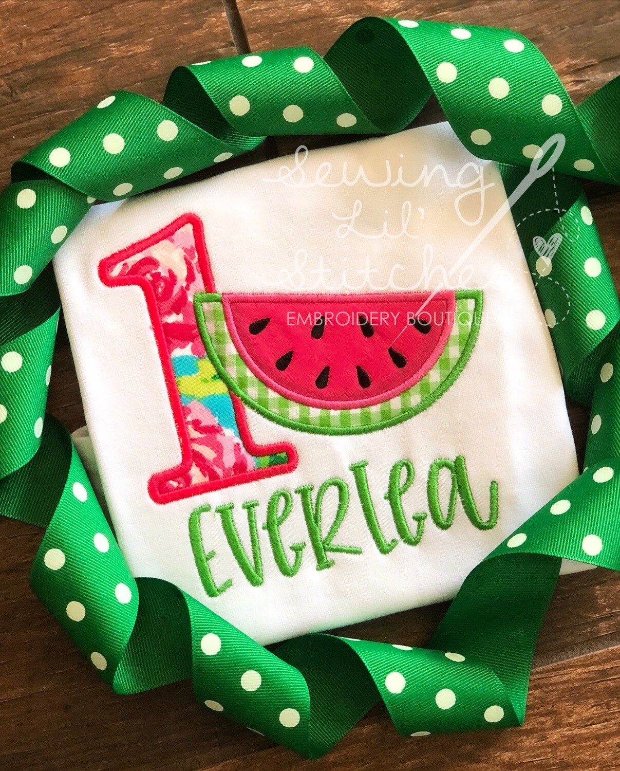 Watermelon Birthday Shirt