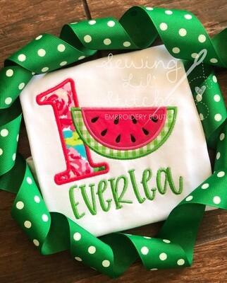 Watermelon Birthday Shirt