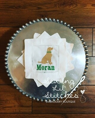 Lab Cocktail Napkins - set of 4