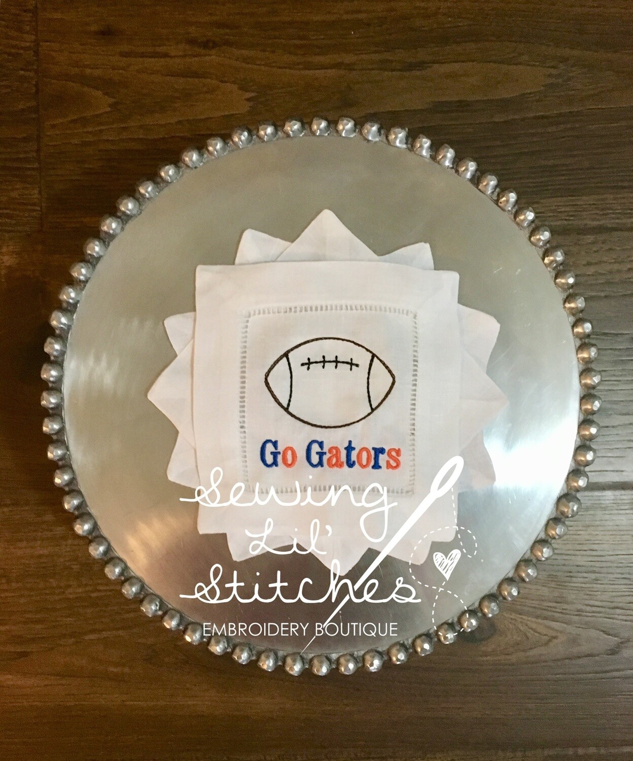 Go Gators Cocktail Napkins - set of 4