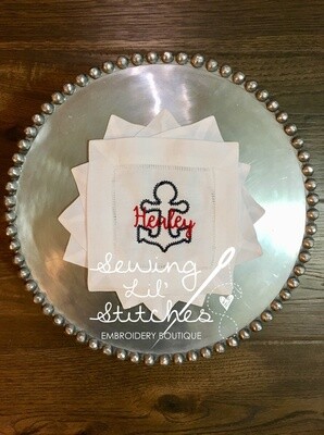 Nautical Cocktail Napkins