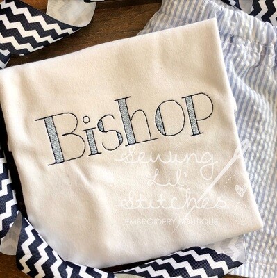 Boy’s Two-tone Name Shirt