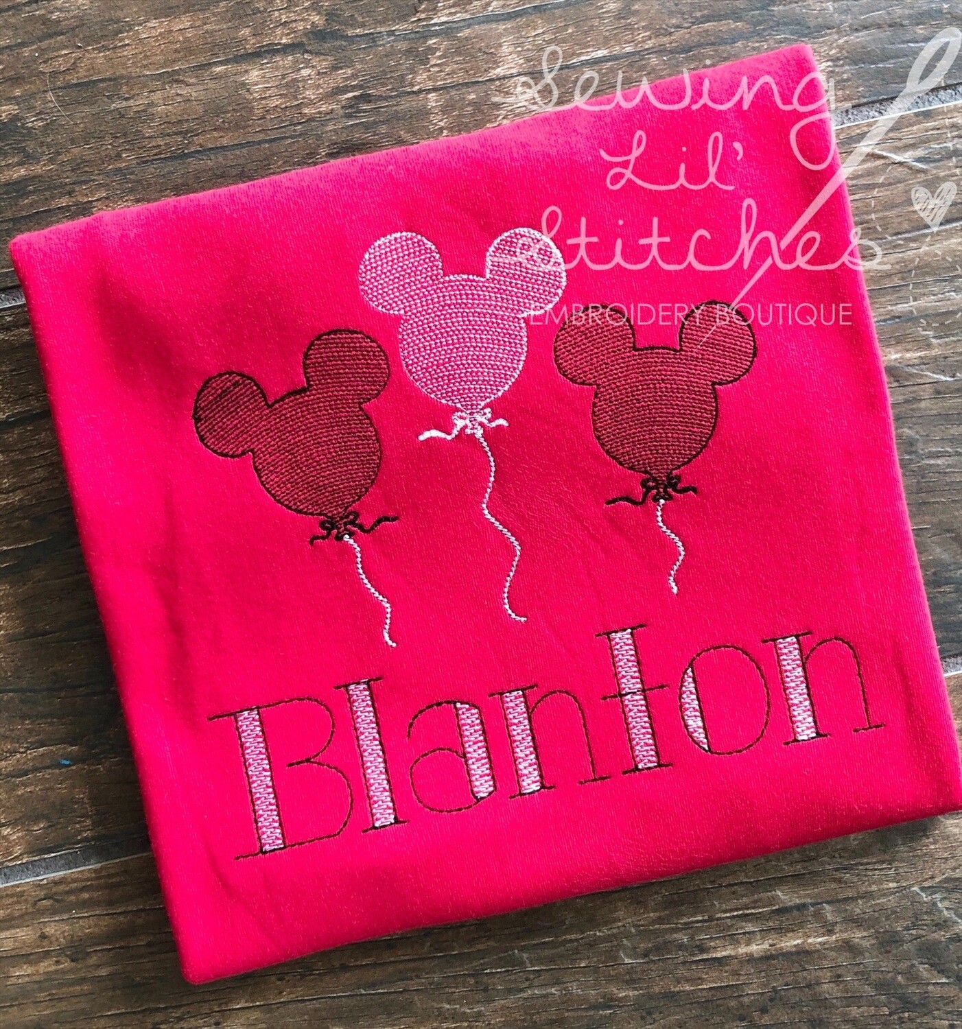 Mickey Mouse Balloons Shirt