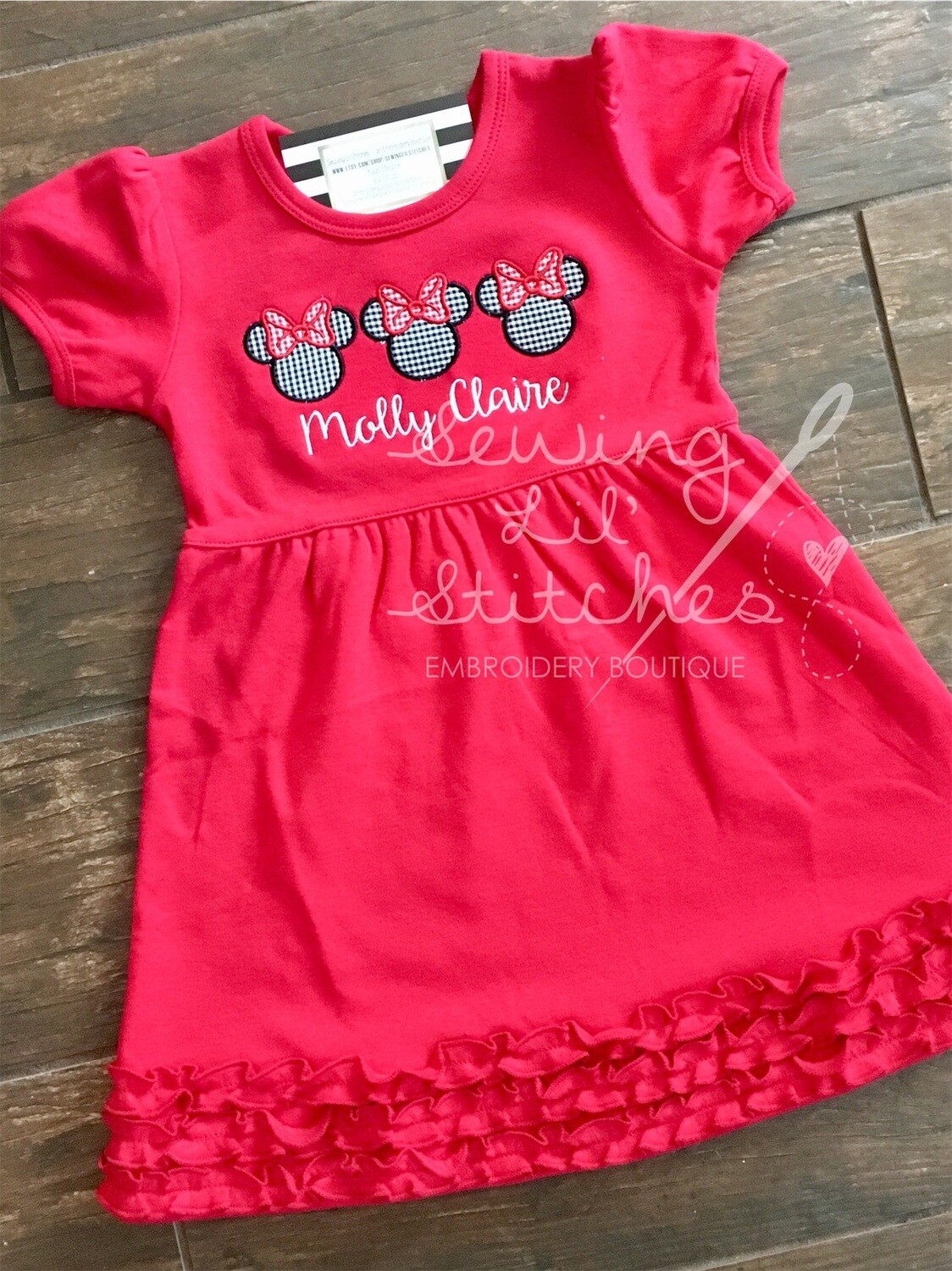Minnie Mouse Trio Dress