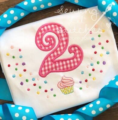 Cupcake Birthday Shirt