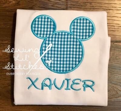 Blue Mickey Shirt