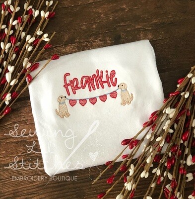 Dog Heart Banner