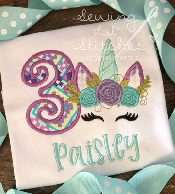 Unicorn Birthday Shirt