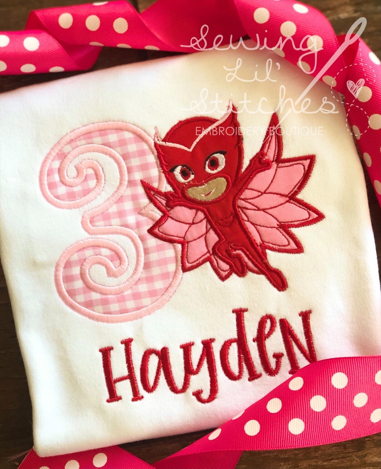 Owlette Birthday Shirt