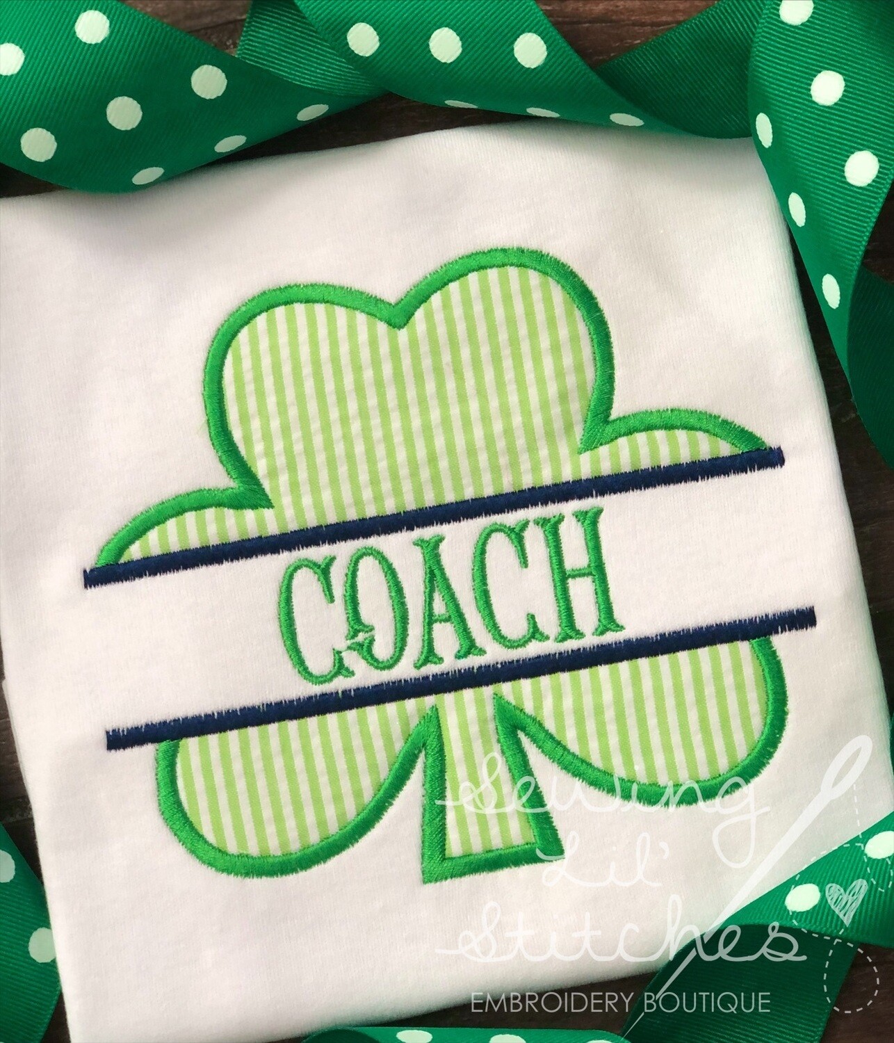 Seersucker Clover Shirt