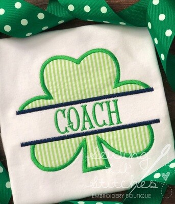 Seersucker Clover Shirt