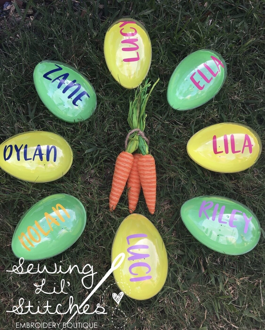 Personalized Oversized Eggs
