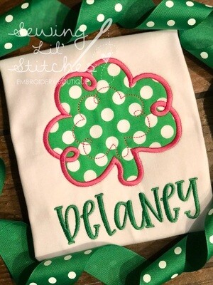St. Patrick’s Day Curly Clover