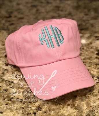 Kid’s Monogrammed Hat