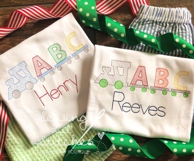 ABC Train Shirt