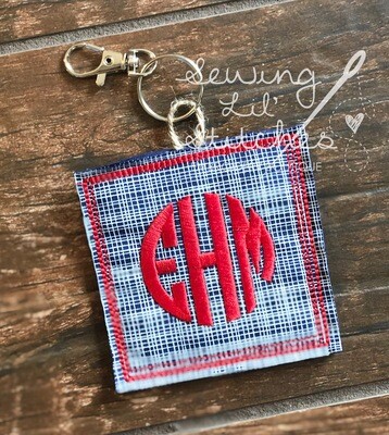 Classic Square Backpack Tag
