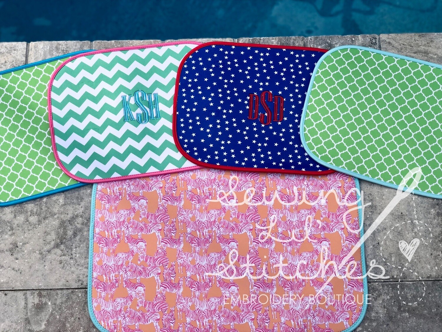 Monogrammed Swimsuit Saver