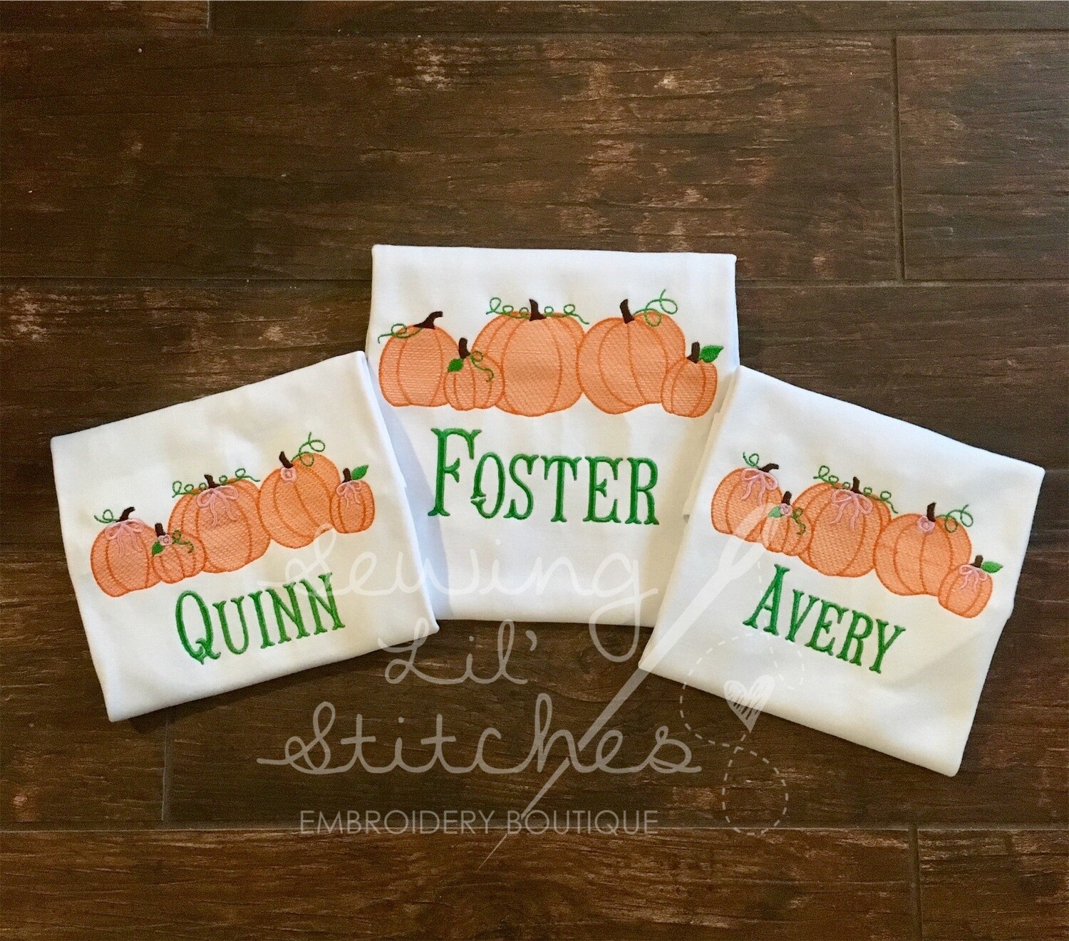 Five Little Pumpkins Sketch Shirt