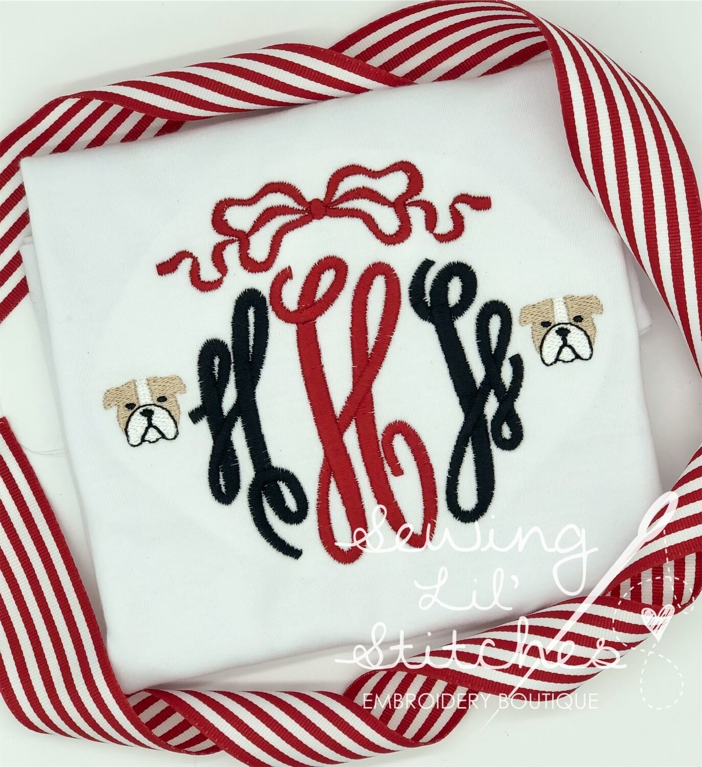Monogrammed UGA Shirt