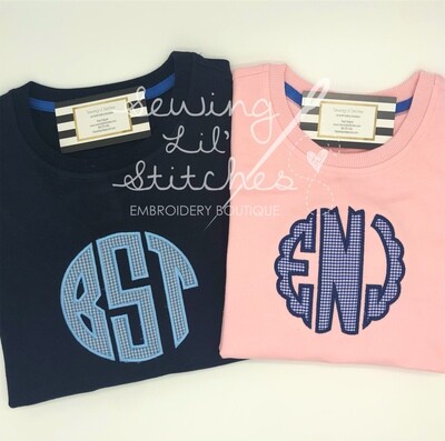 Pre-order Monogrammed Sweatshirt