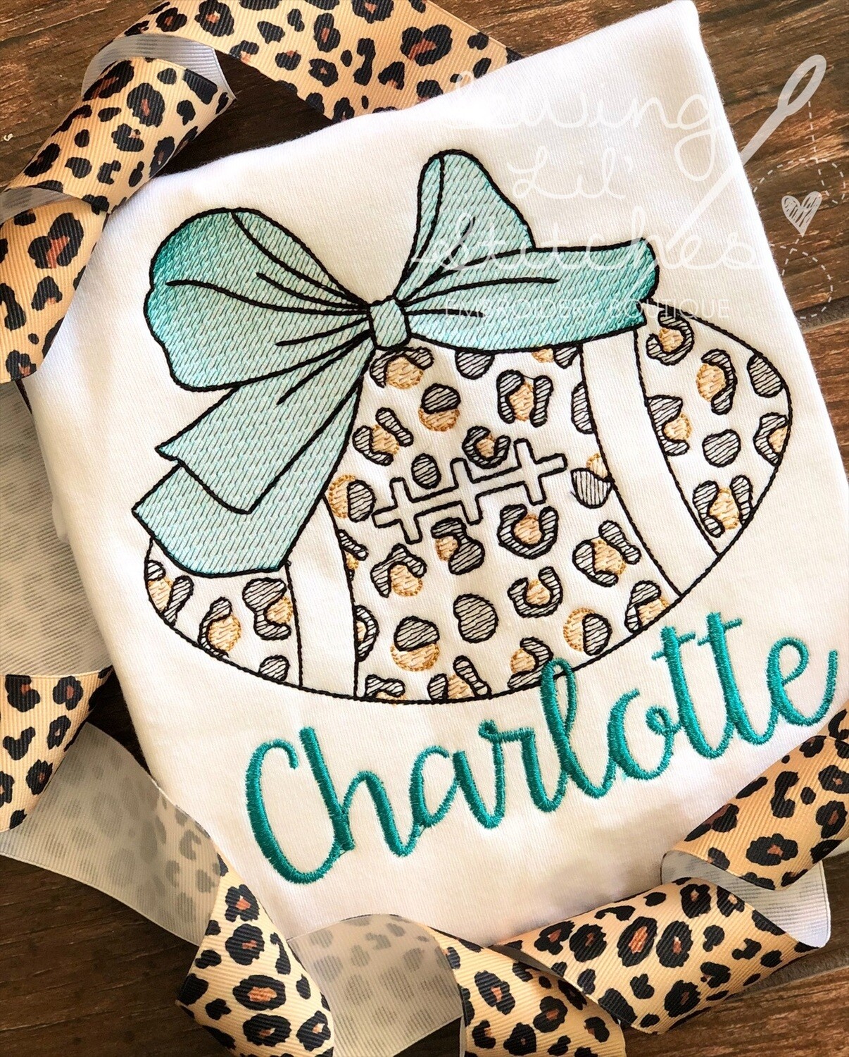 Jaguar Football Bow Shirt