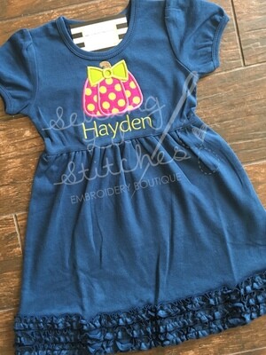 Polka Dot Pumpkin Dress