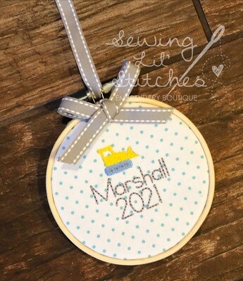 Construction Ornament