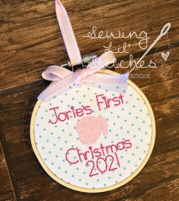Baby’s First Ornament