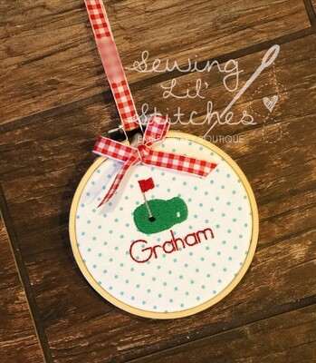 Golf Ornament