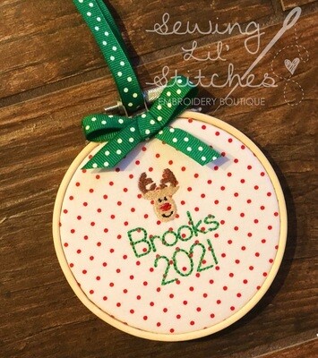 Reindeer Ornament