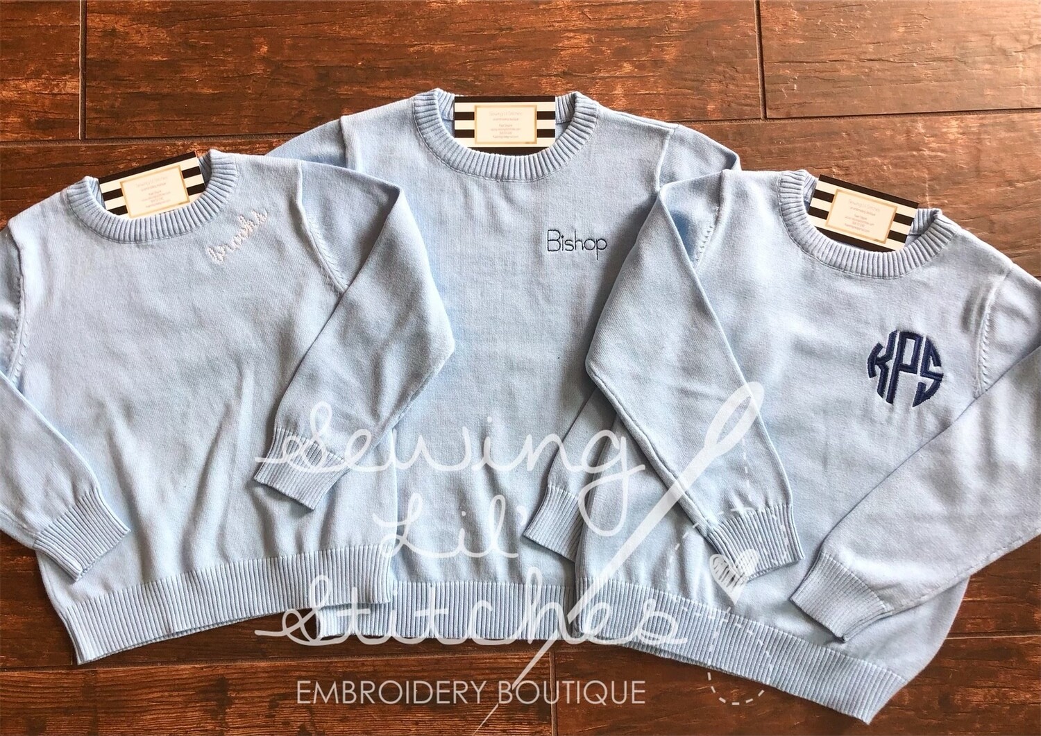 Blue Crewneck Sweater