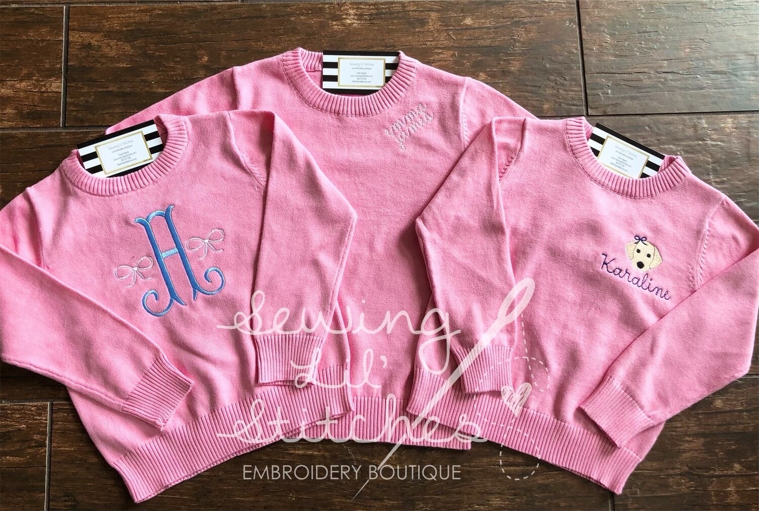 Pink Crewneck Sweater