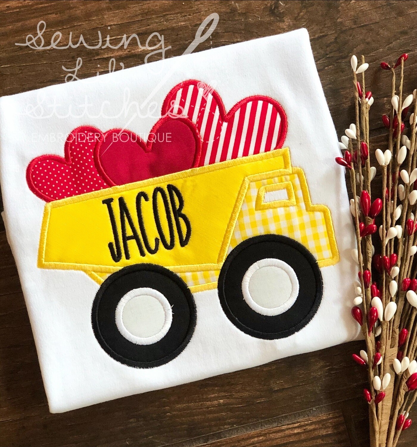 Heart Dump Truck Shirt