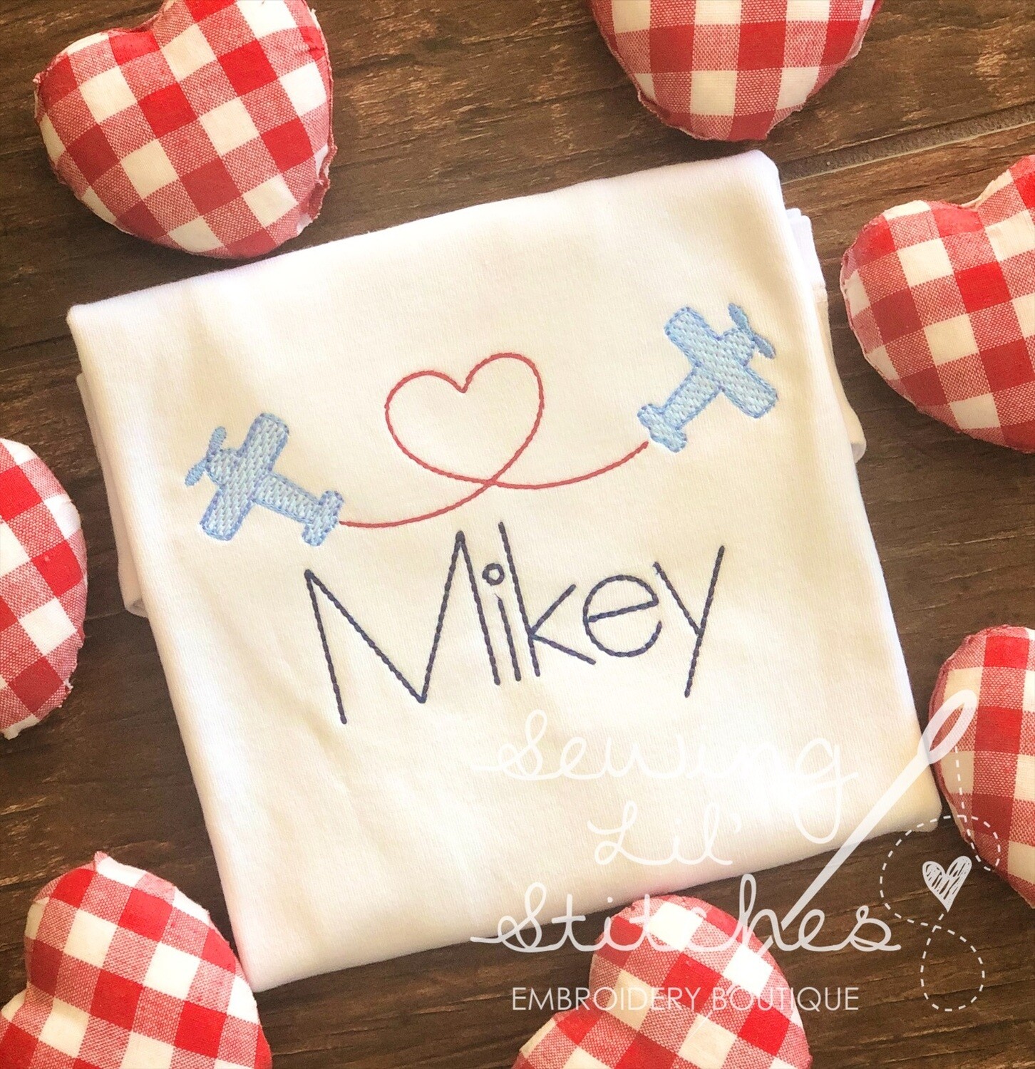Airplane Heart Shirt