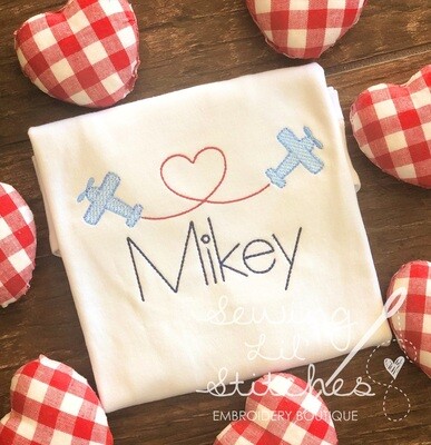 Airplane Heart Shirt