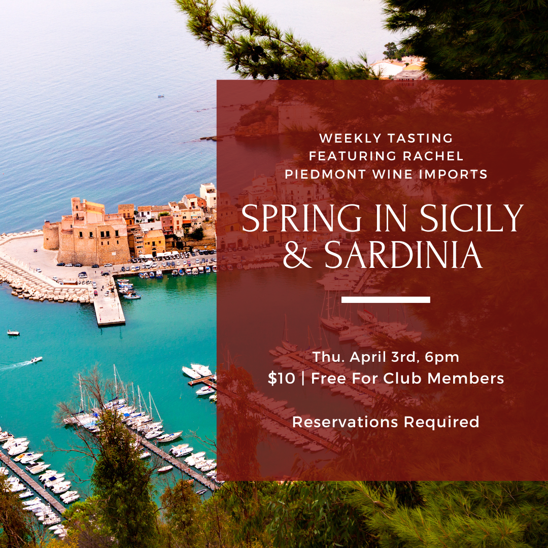Thursday Tasting - April 3rd, 2025