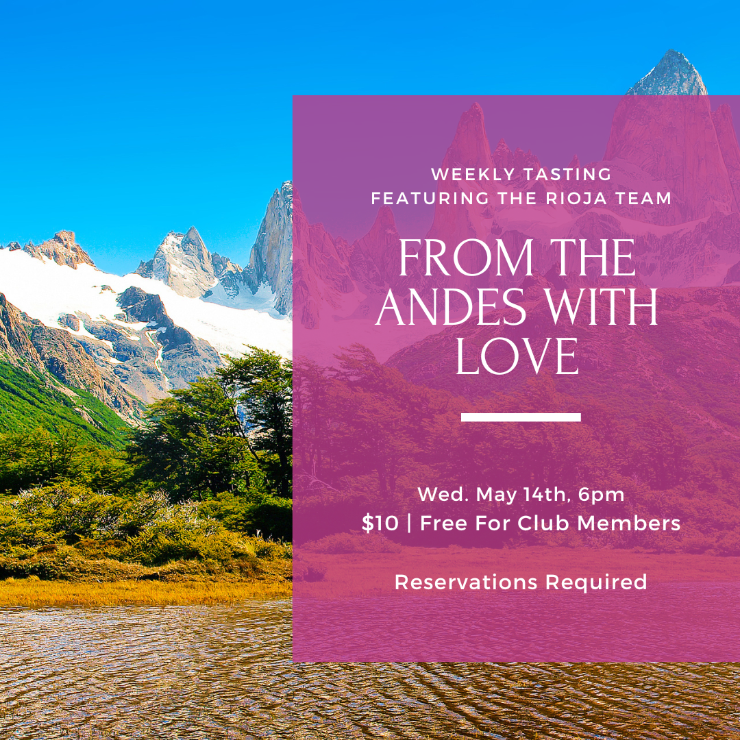 Wednesday Tasting - May 14th