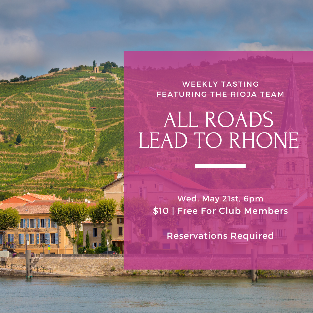 Wednesday Tasting - May 21st