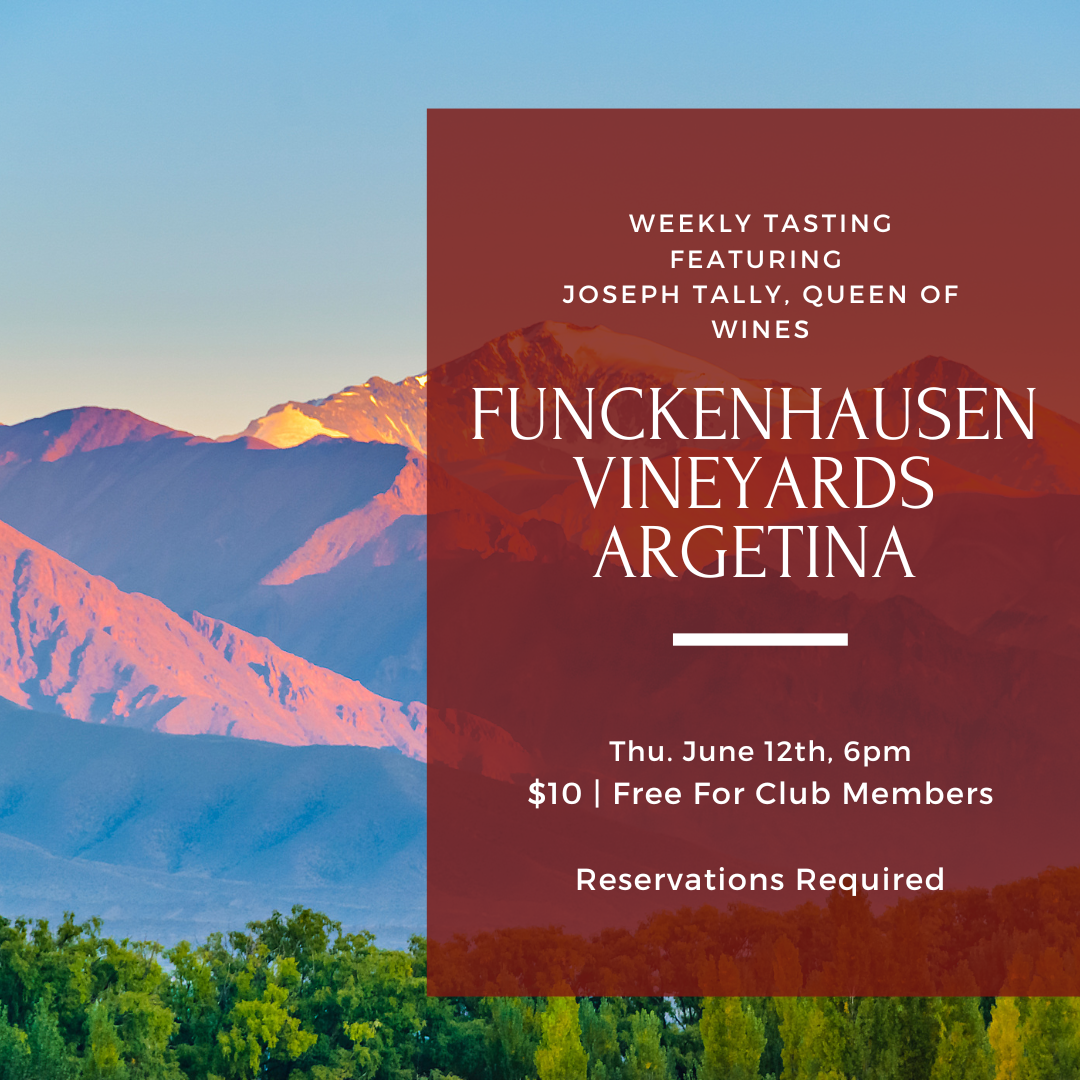 Thursday Tasting - June 12th