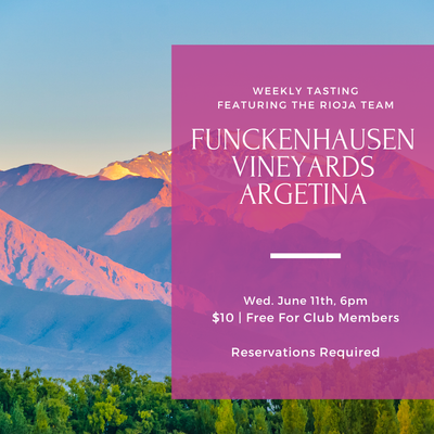 Wednesday Tasting - June 11th