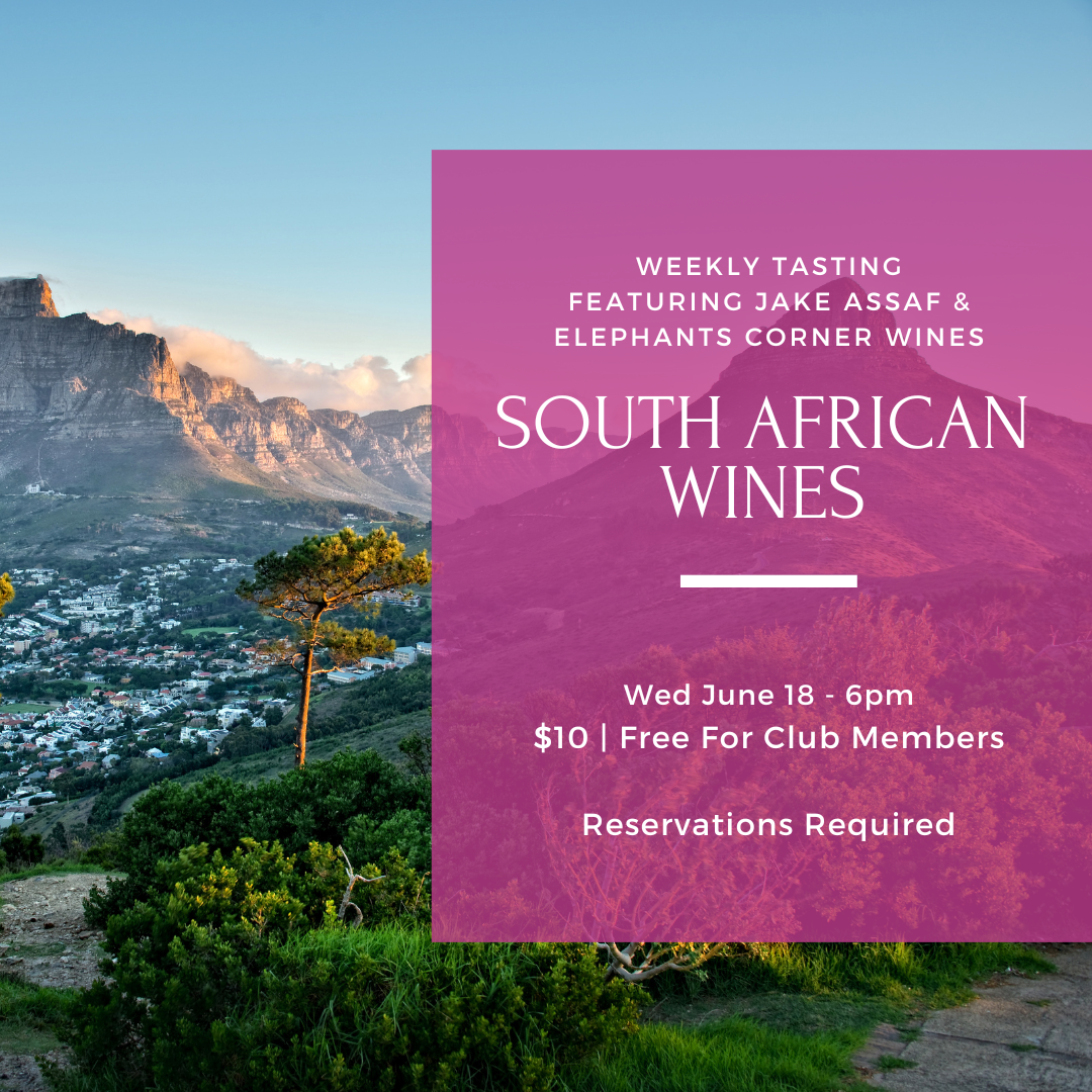 Wednesday Tasting - June 17th