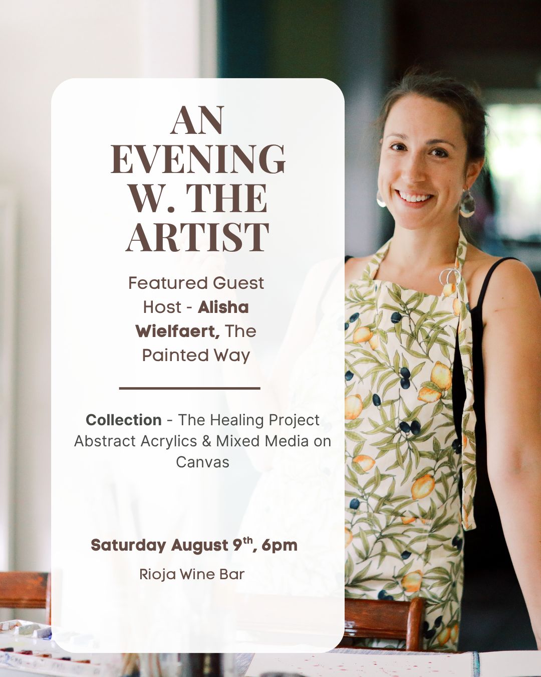 Artist Series - Collection Opening - August 9th