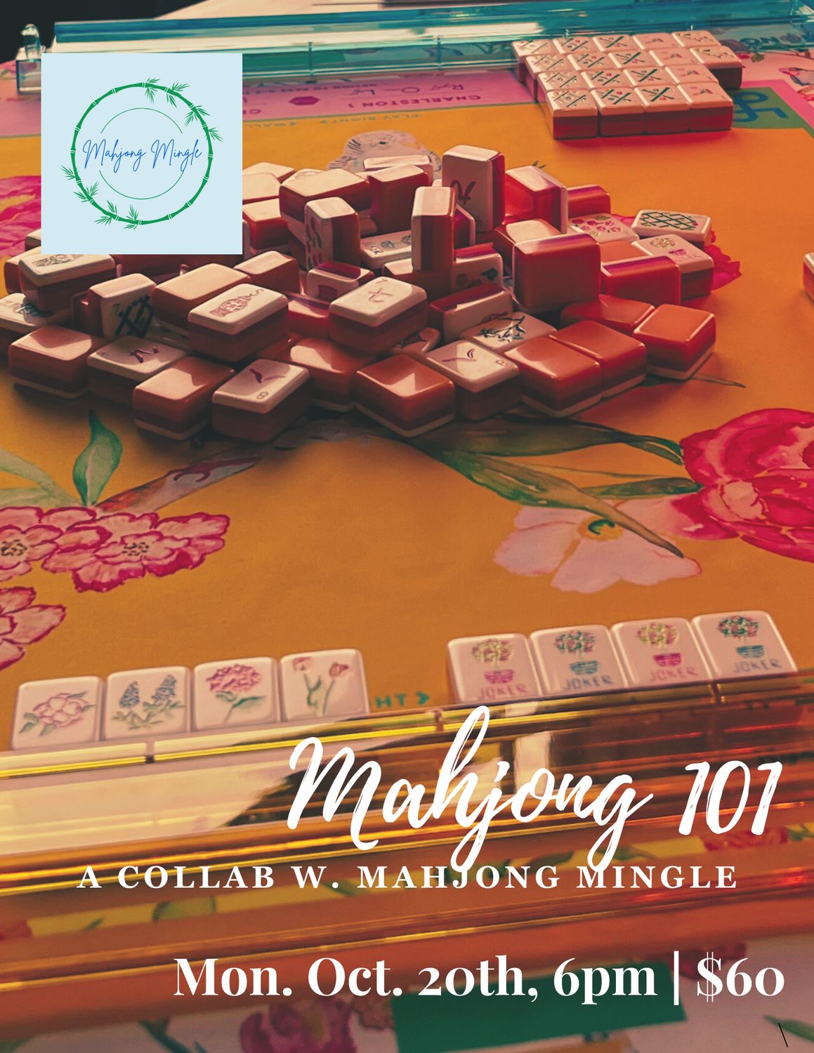 Mahjong 101 - Mon. Oct 20th, 6pm