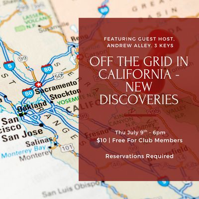Thursday Tasting, July 9th, 6 PM